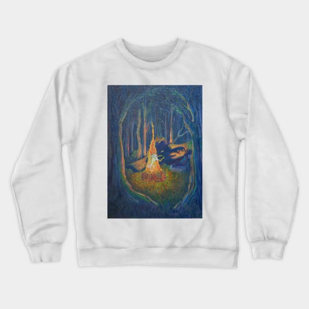 The Storyteller Crewneck Sweatshirt by Ballyraven